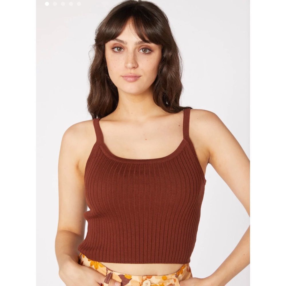 NWT! Princess Highway Sierra Cami semi-cropped! Organic cotton!